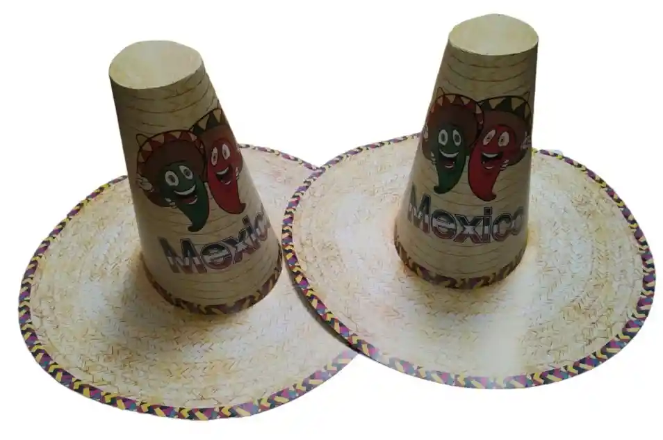 Sombrero Mexicano De Cartón Para Fiestas