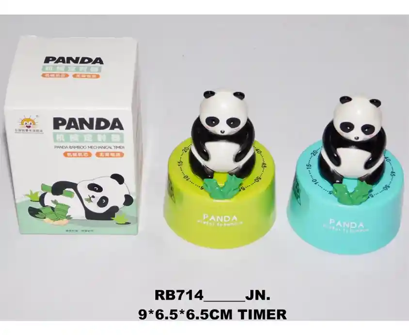 Temporizar De Cocina Cuerda Oso Panda 60 Minutos Medidor