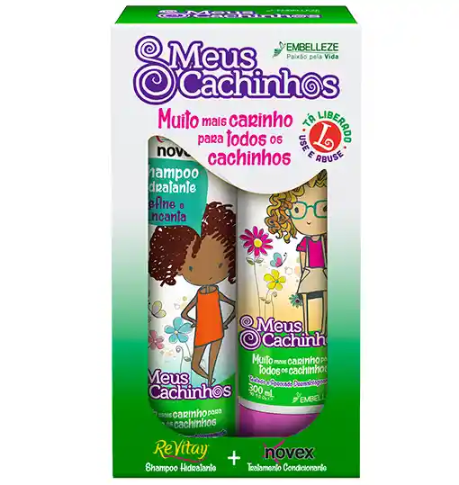 Kit Meus Cachinhos Sham/acond 300ml