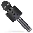Micrófono Karaoke Parlante Bluetooth Recargable Ws-858 Negro