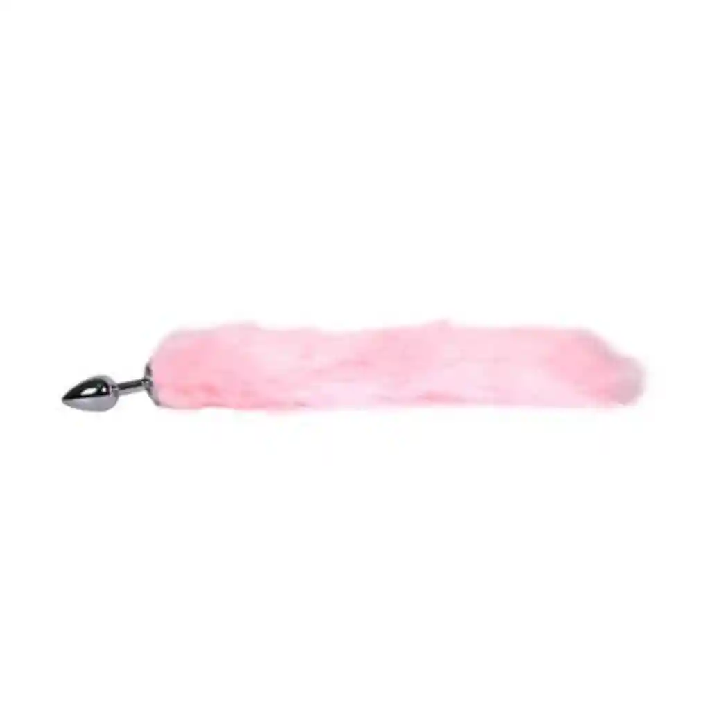 Plug Anal Cola De Zorro Pink