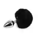 Plug Anal Metal Negro