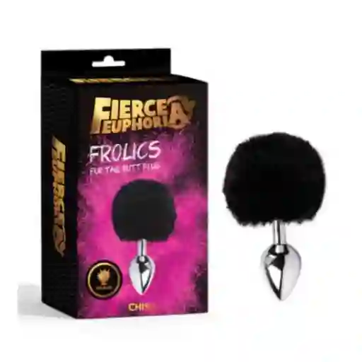 Plug Anal Metal Negro