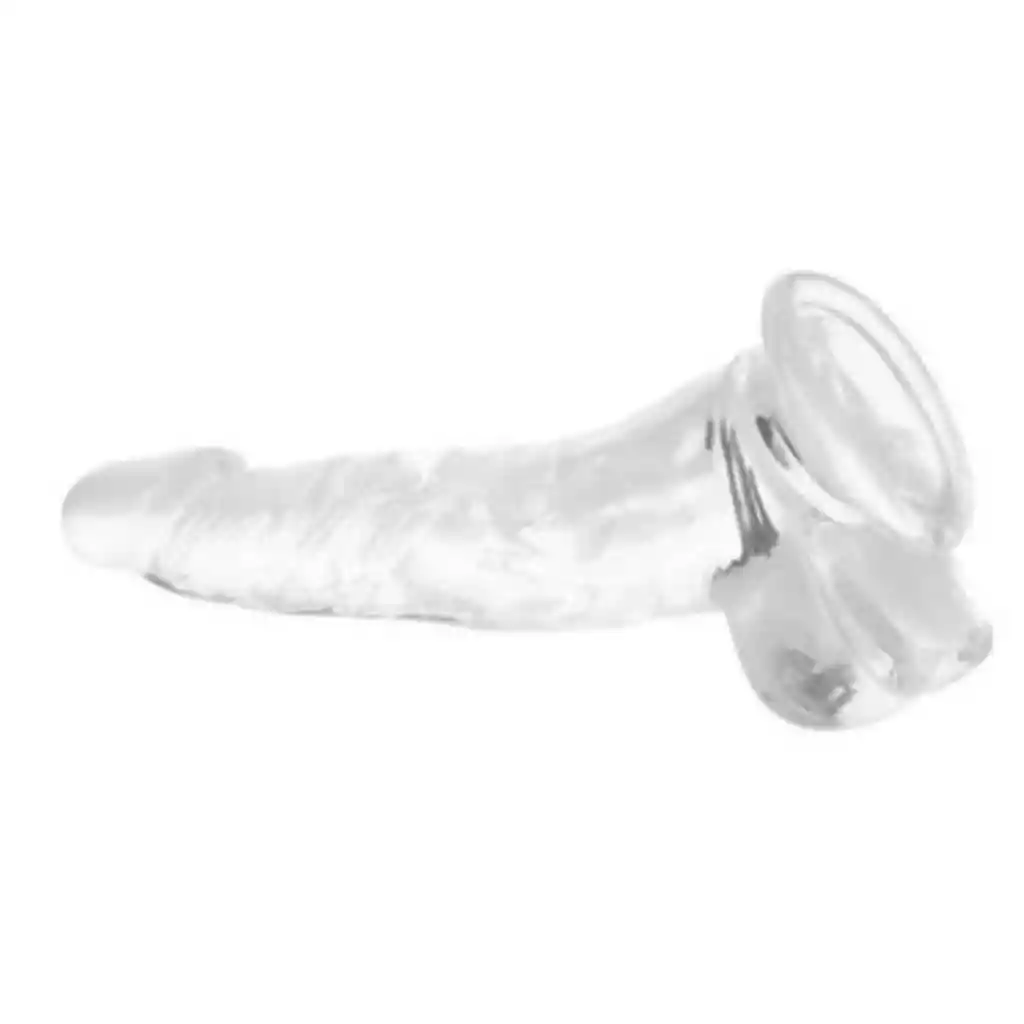 Dildo Gregorio Transparente X 20 Cm