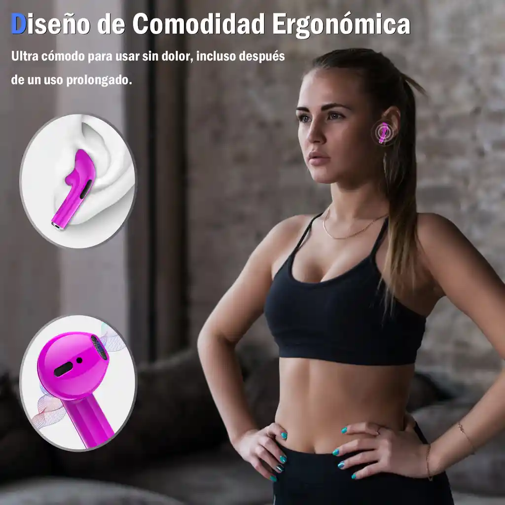 1hora Auriculares Inalambricos In-ear Bluetooth Tws Aut119