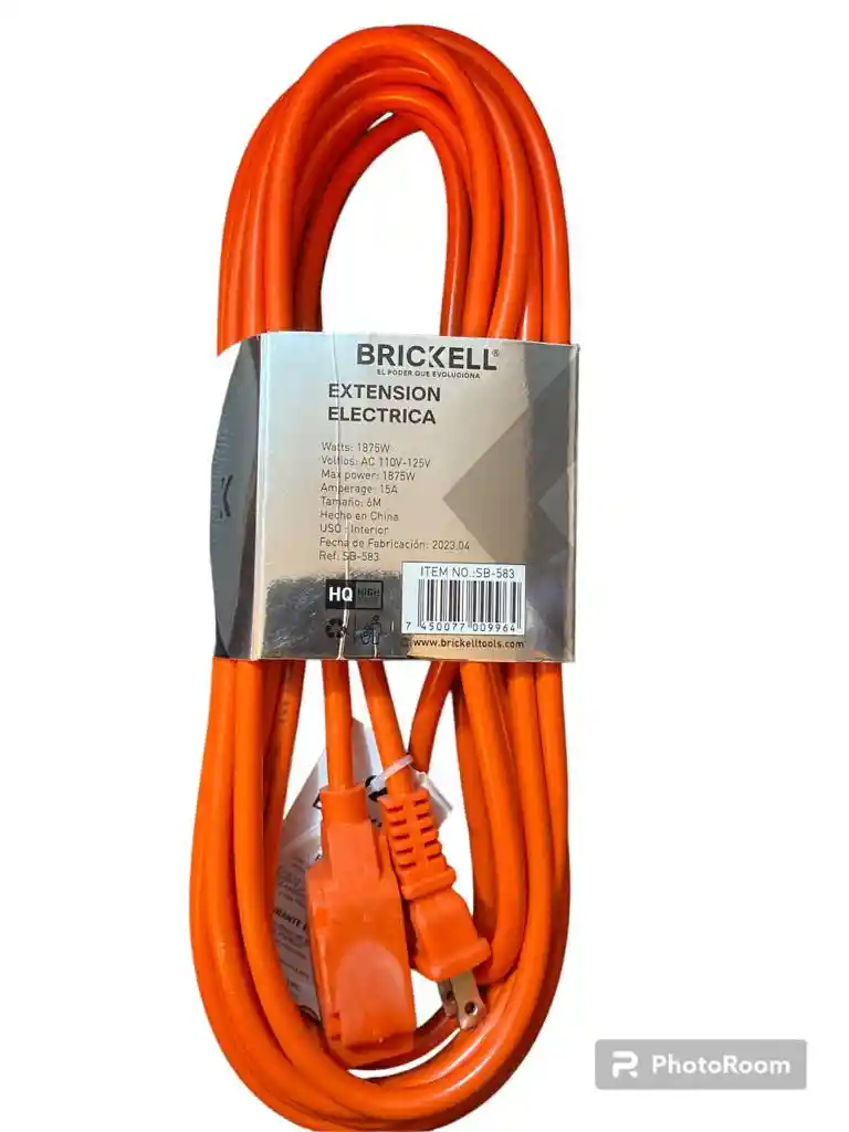 Extension Electrica Brickell 6mts