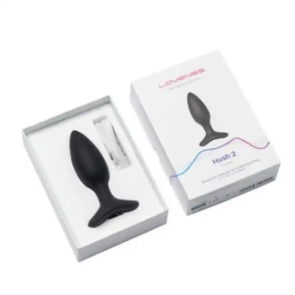 Hush 2 Vibrador Anal A Control Remoto Con App Talla S (1.5) Marca Lovense