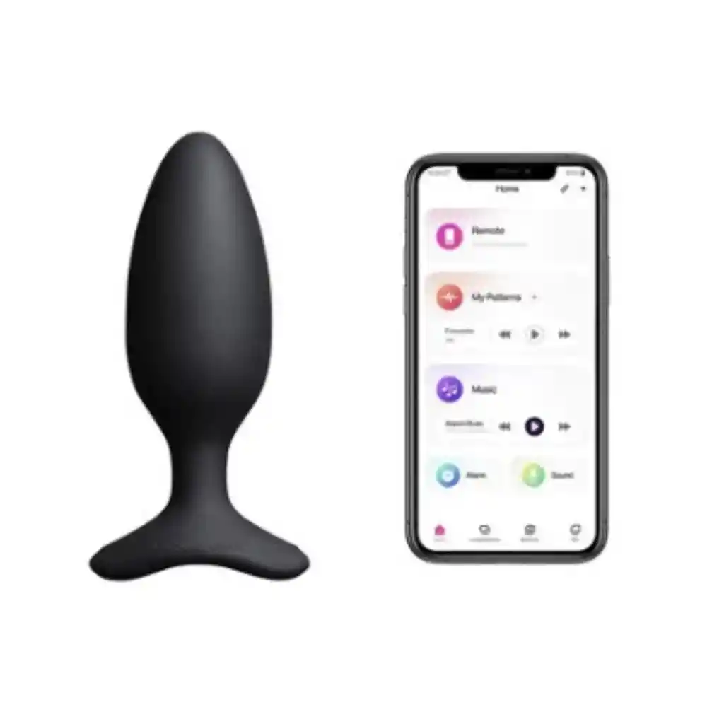Hush 2 Vibrador Anal A Control Remoto Con App Talla S (1.5) Marca Lovense