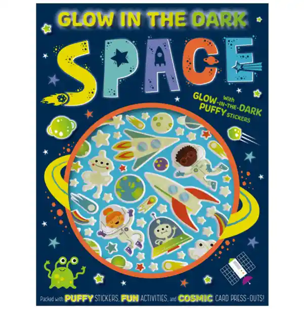 Libro De Actividades Stickers Del Espacio Para Niños