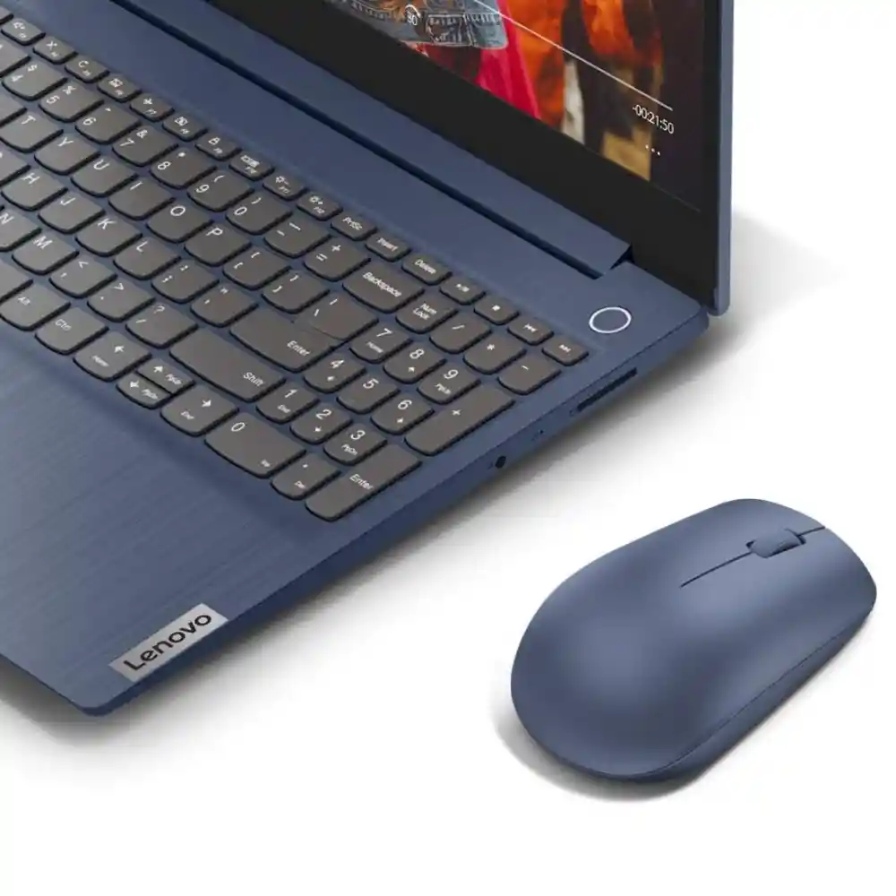 Mouse Lenovo 530 Inalambrico 1200dpi 3 Botones Azul L1