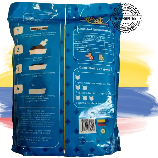 Silvercat Arena Para Gatos Aroma Limón X 5kgs