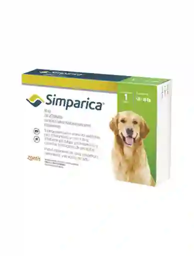 Simparica 80 Caja X 1 Tableta (20 A 40 Kg)