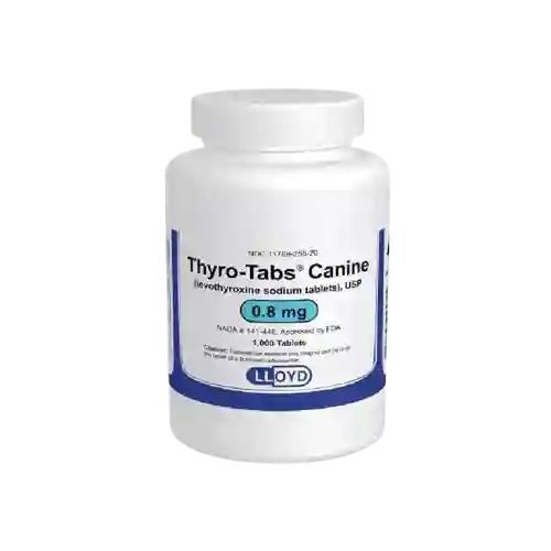 Thyro-tabs 0,8 Mg 120 Tabletas