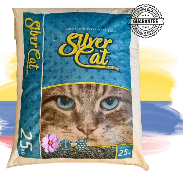 Silvercat Arena Para Gatos Aroma Floral X 25kgs