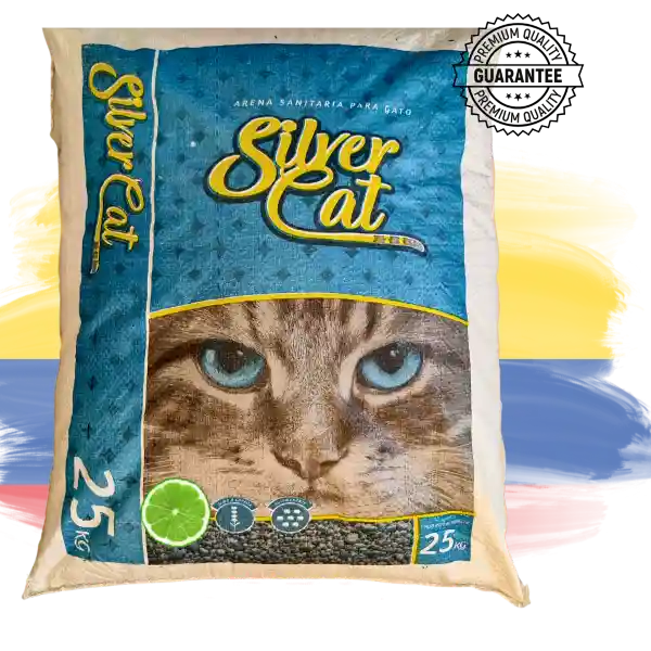 Silvercat Arena Para Gatos Aroma Limón X 25kgs