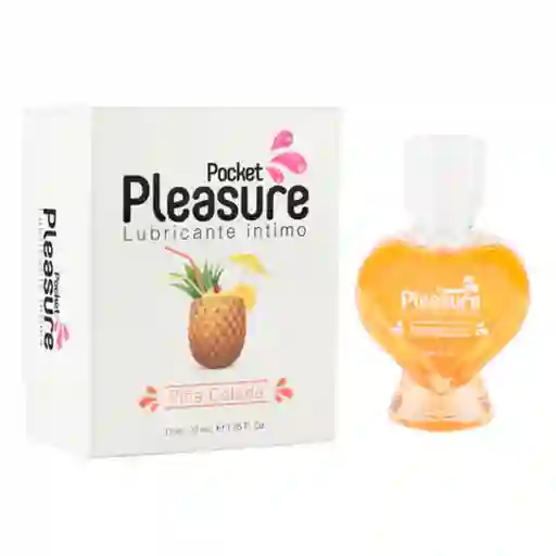 Lubricante Pocket Pleasure Sabor A Piña Colada