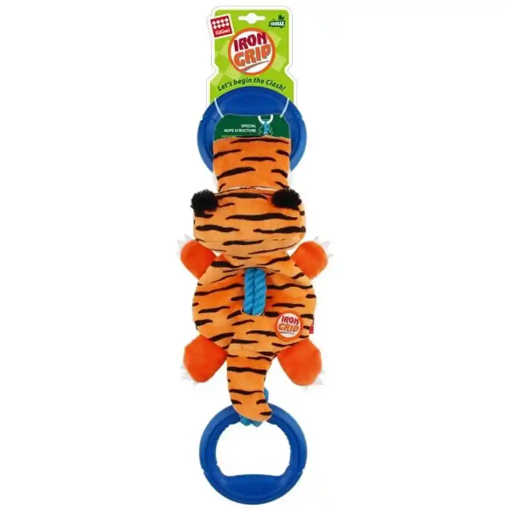 Juguete Para Perro Gigwi Tiger Iron Grip