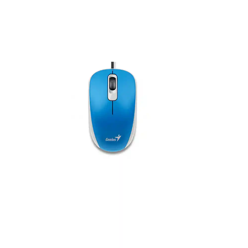 Mouse Genius Azul Dx-120 Alambrico