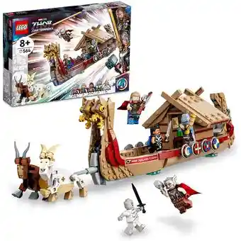 Lego Marvel The Goat Boat 76208 564 Piezas Thor Avengers