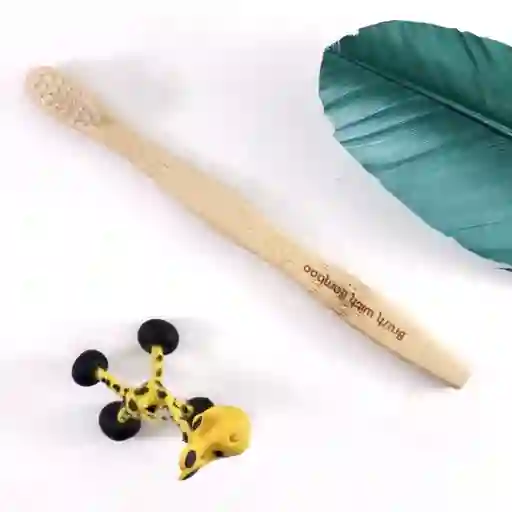 Cepillo De Dientes Bambú (niño) Brush Whit