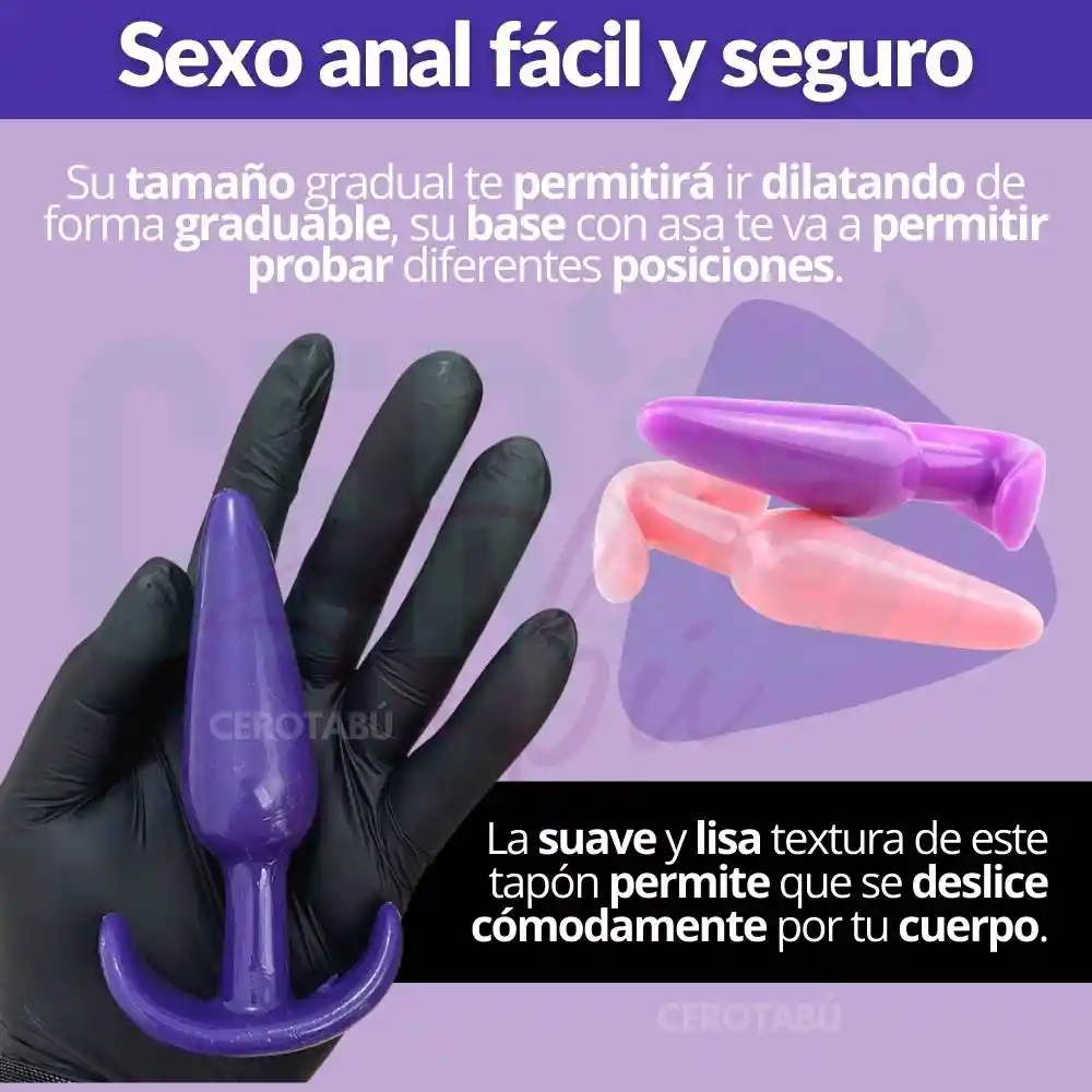 Kit Ducha Anal Y Vaginal + Plug Anal Silicona X2