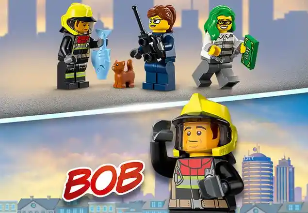 Lego City 60319 Rescate De Bomberos Y Persecución Policial
