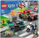Lego City 60319 Rescate De Bomberos Y Persecución Policial