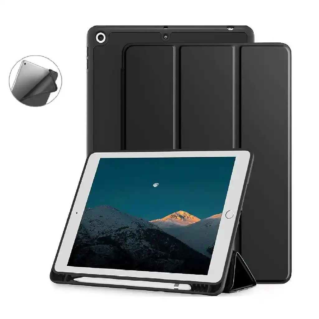 Estuche Protector Compatible Con Ipad 10.2 Cover Magnético