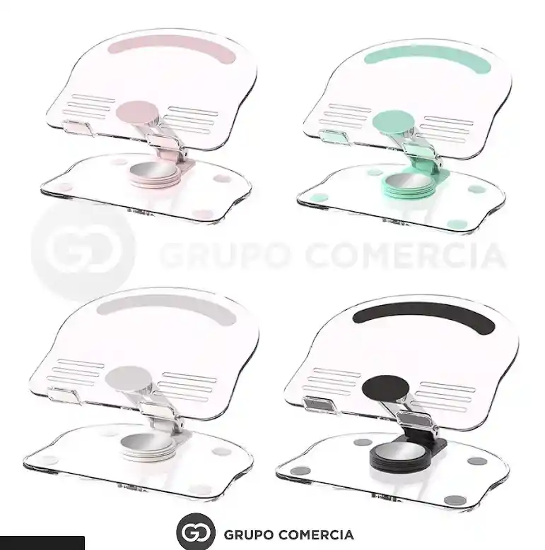 Base Soporte Para Tablet Celular Giratorio 360 Ajustable