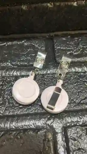 Yoyo Para Carnet Escarapela Blanco