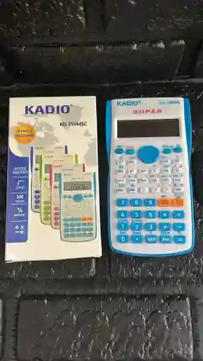 Calculadora Cientifica Kadio Colores Azul Claro