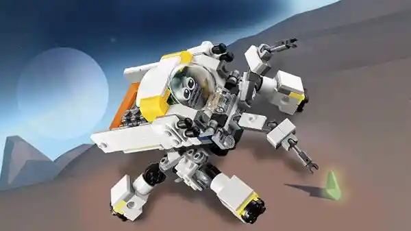 Lego Creator 3 En 1 31115 327 Piezas Meca Minero Espacial