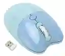 Mouse Inalambrico Con Forma De Gatito Mofii M3dm | Azul