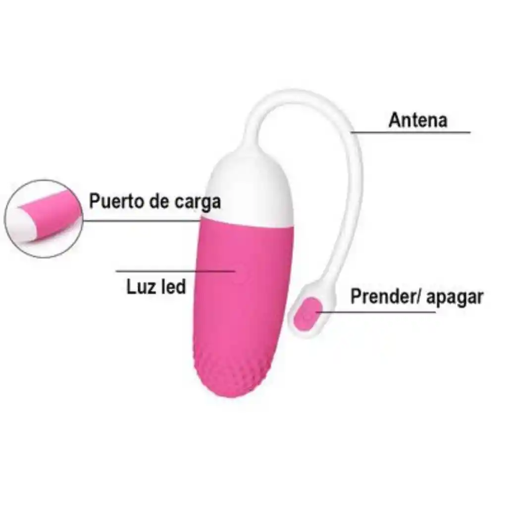 Huevo Vibrador Interactivo Con App Magic Vini