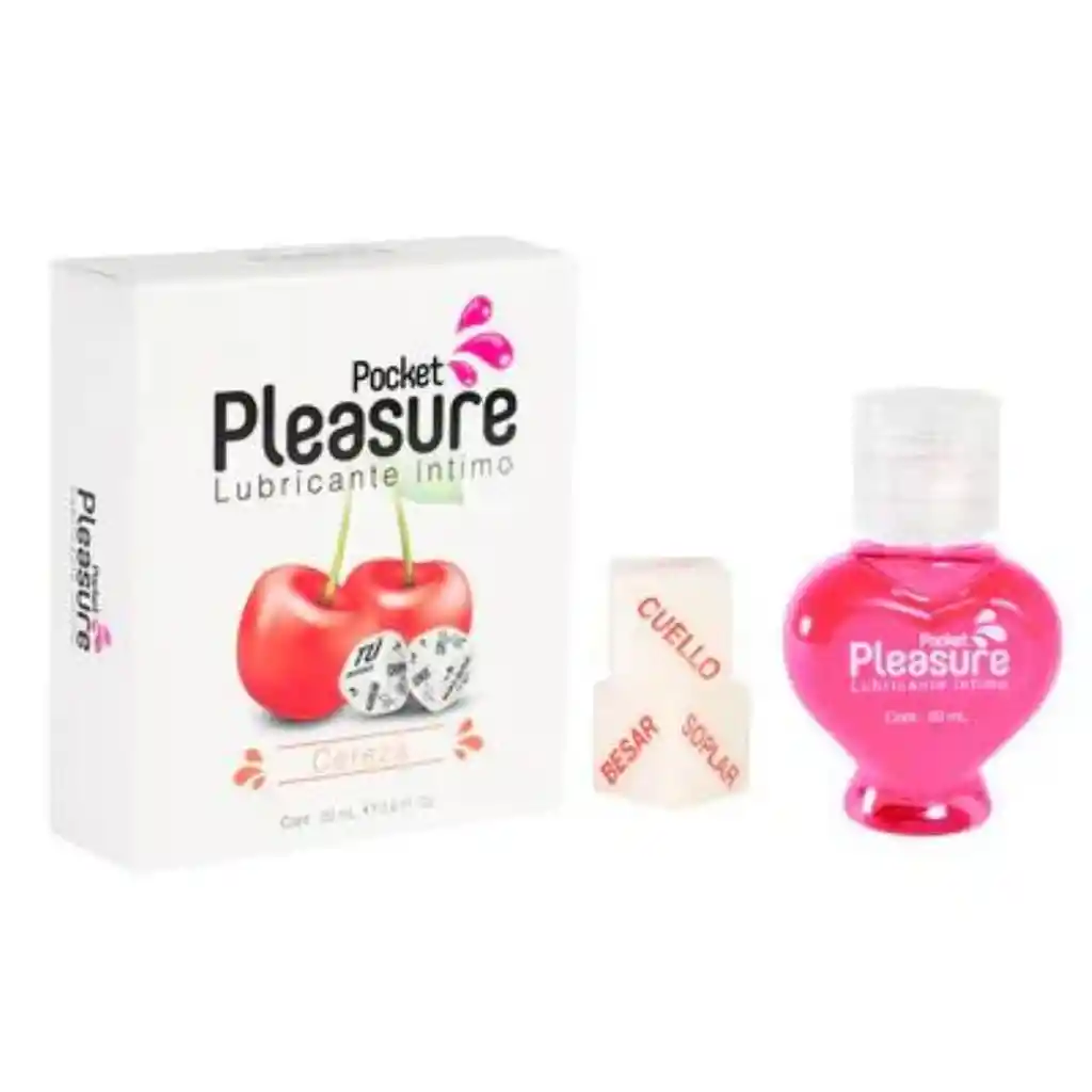 Lubricante Sabor A Cereza 20 Ml Más Dados Luminosos