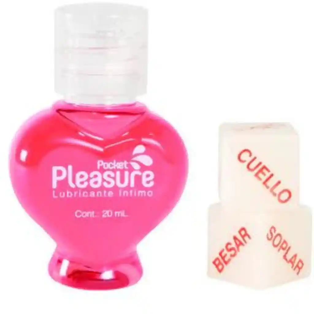 Lubricante Sabor A Cereza 20 Ml Más Dados Luminosos