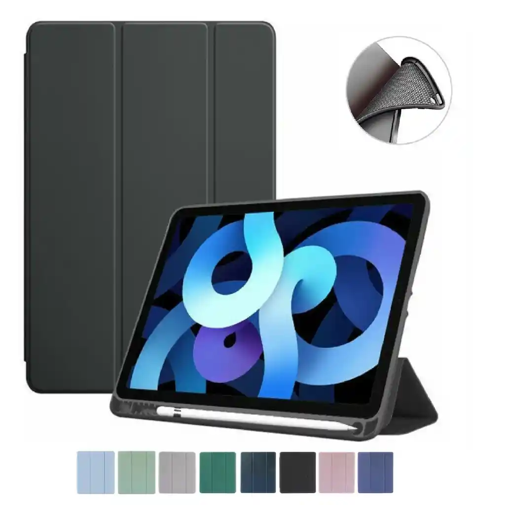 Estuche Protector Compatible Con Ipad 10.9 Cover Magnético