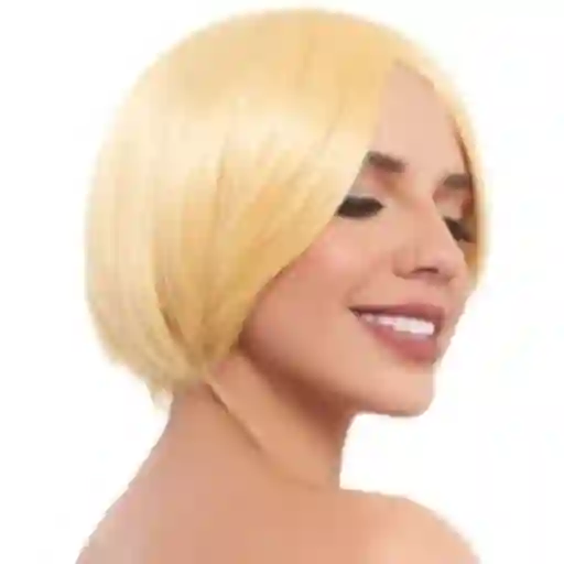 Peluca Rubia Corta