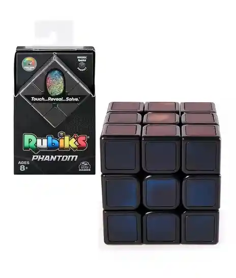 Cubo Rubik's 3x3 Phantom Hasbro Original Fantasma Color
