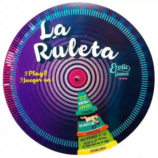 Juego De Mesa Sensual La Ruleta 3 Play