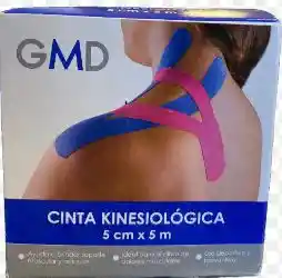 Cinta Kinesiologica Fucsia 5x5