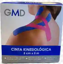 Cinta Kinesiologica 5x5 Azul