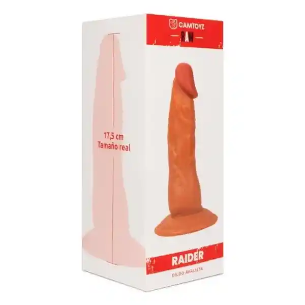 Dildo Realista Raider 17,7 Cm Piel Raw Camtoyz