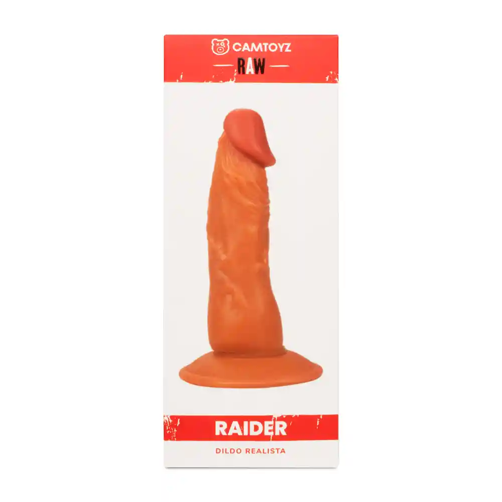 Dildo Realista Raider 17,7 Cm Piel Raw Camtoyz