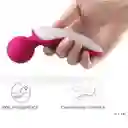 Vibrador Masajeador Estimulador De Clitoris Marca Eve Pink
