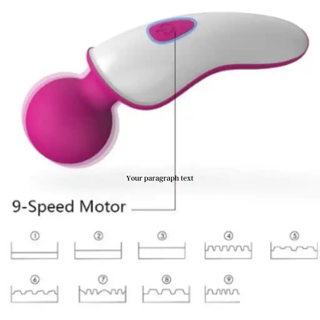 Vibrador Masajeador Estimulador De Clitoris Marca Eve Pink
