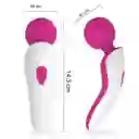 Vibrador Masajeador Estimulador De Clitoris Marca Eve Pink