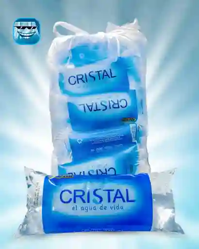 Paca De Agua X 30 Unds Marca Cristal