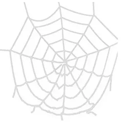 Halloween Telaraña Blanca