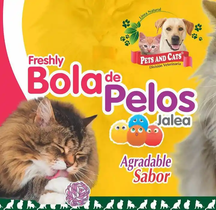 Bolas De Pelo 30gr Control De Bolas De Pelo Jalea Para Gatos 30 Gr